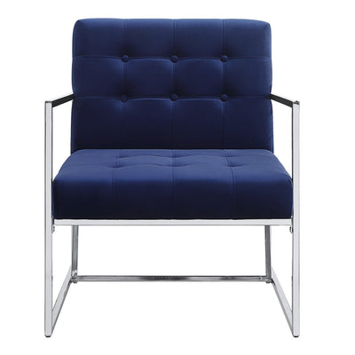 Delia Blue Accent Chair - MA-4405NV