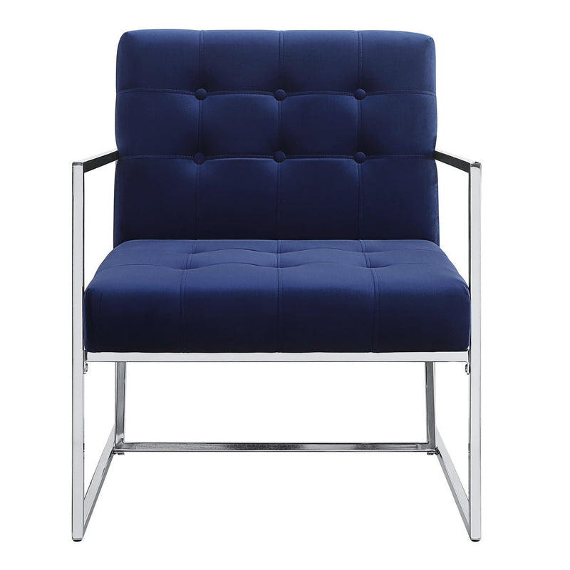 Delia Blue Accent Chair - MA-4405NV